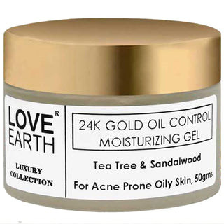 Love Earth 24K Gold Oil Control Moisturizing Gel 50g