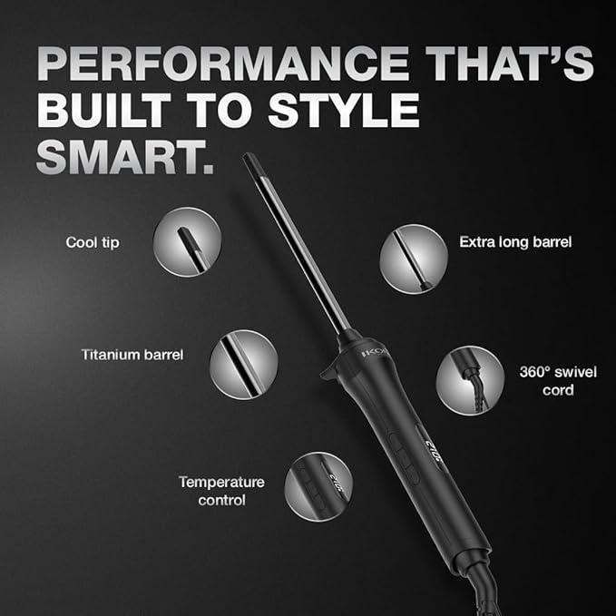 Ikonic Professional Hot Wand Curler 2.0