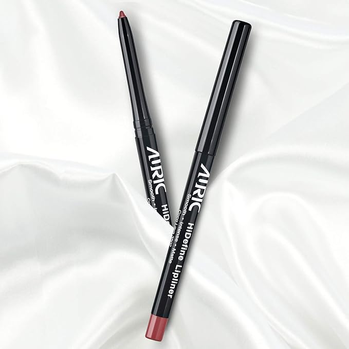 Auric Hidefine Lipliner |Smooth Application, Smudgeproof, Intense Color, Matte Finish