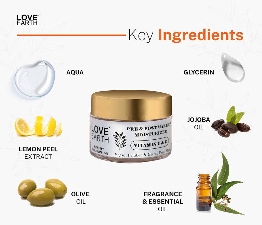Love Earth Pre & Post Makeup Face Moisturizer
