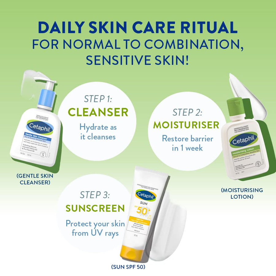 Cetaphil Moisturizing Lotion for Normal to Combination - 100 ml