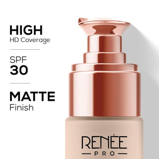 Renee Pro HD Full Coverage Liquid All Skin Type Foundation