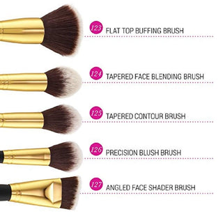 BH Cosmetics Sculpt and Blend 2 Brush Set, 10 Pcs