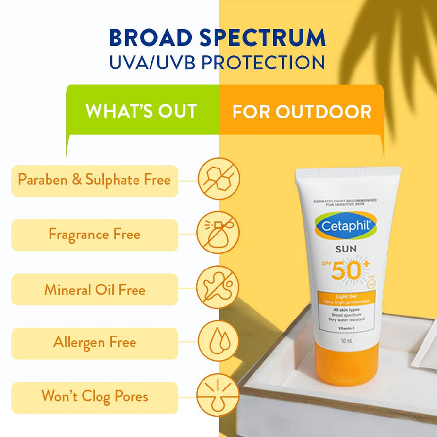 Cetaphil Sun SPF 50 Very High Protection Light Gel
