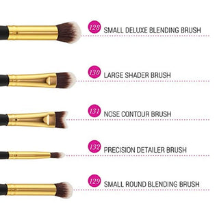 BH Cosmetics Sculpt and Blend 2 Brush Set, 10 Pcs