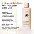 ANUA RICE 70 + Ceramide GLOW MILKY TONER 250 ML