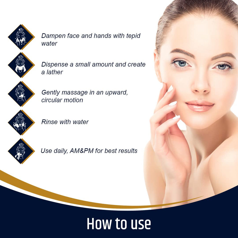 Oceglow Intense Hydration Cream Cleanser Face Wash