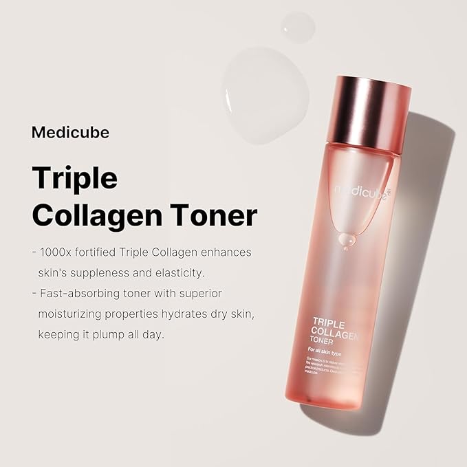 Medicube – Triple Collagen Toner 140 ML