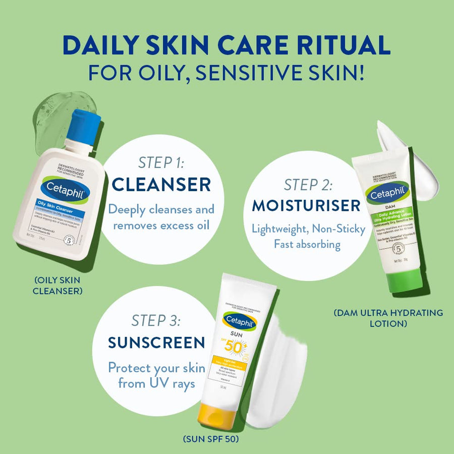 Cetaphil DAM Daily Advance Ultra Hydrating Lotion for Dry, Sensitive Skin 100g