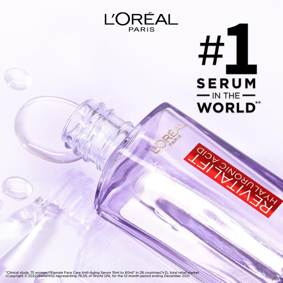 Loreal Paris Revitalift Serum, Hydrating and Plumping, With 1.5% Hyaluronic Acid 15ML