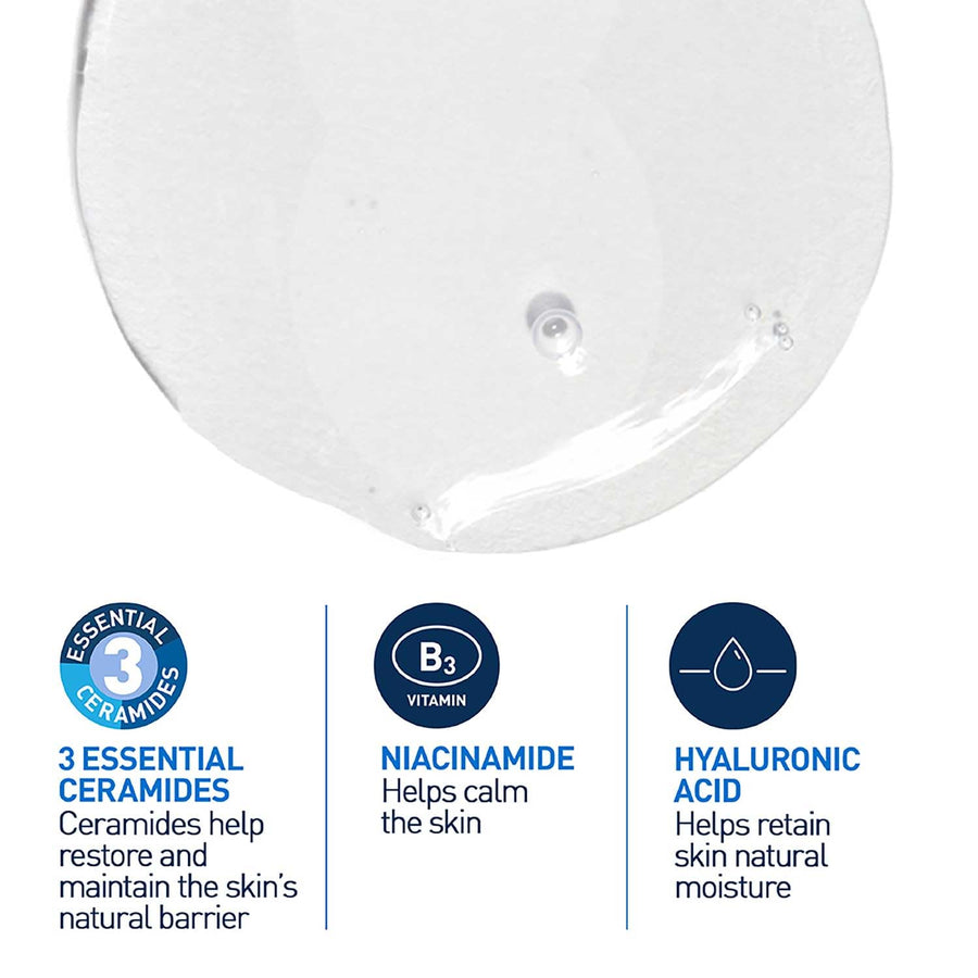 CeraVe Ceramides Foaming Cleanser for Normal To Oily Skin