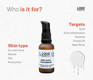 Love Earth Anti Acne Serum 30ml