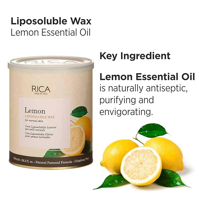 Rica Lemon Liposoluble Wax Kit