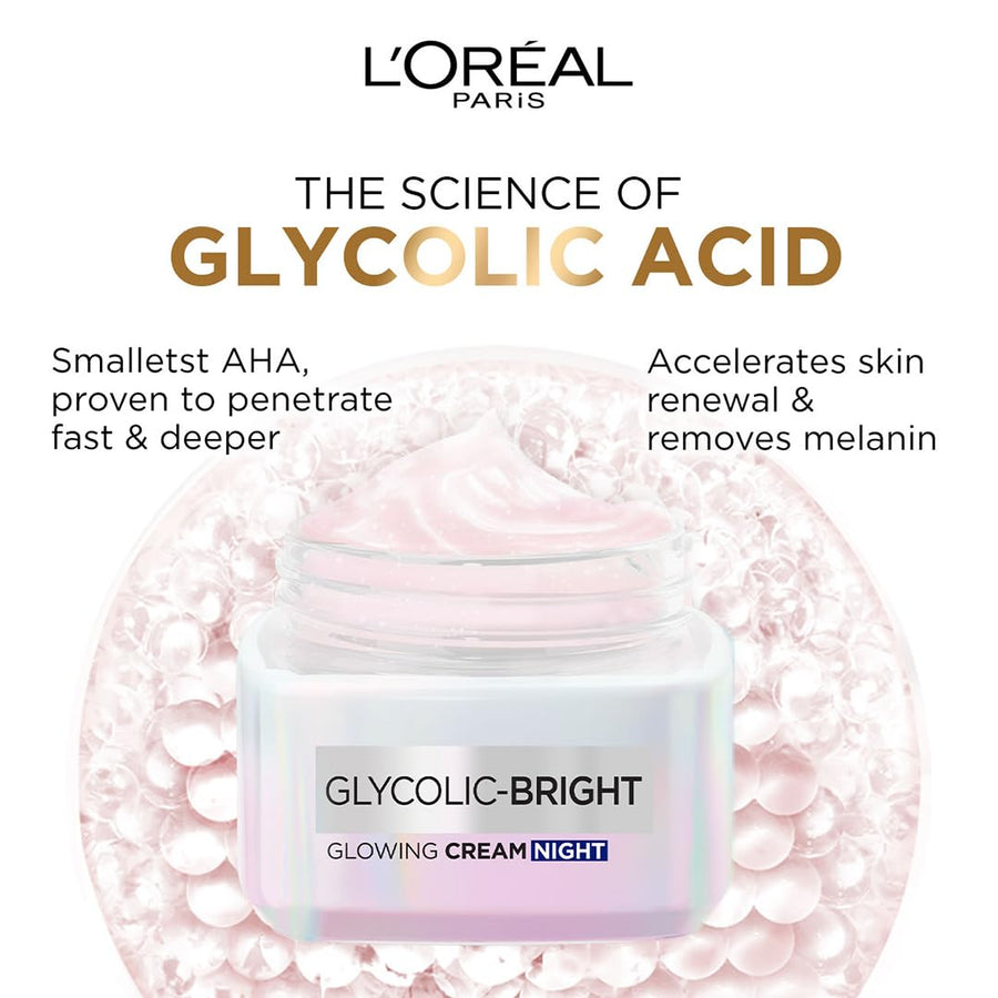 Loreal Glycolic Bright Glowing Night Cream