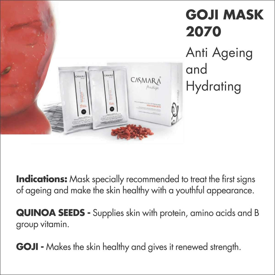 Casmara Goji Cream; Mask - 2070 (10 Masks)