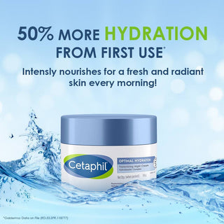 Cetaphil Optimal Hydration Replenishing Night Cream 50g