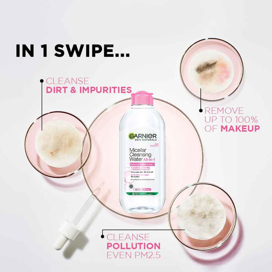 Garnier Skin Naturals, Micellar Cleansing Water,400ML