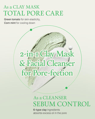 Green Tomato Clay Mask Cleanser 120 ML