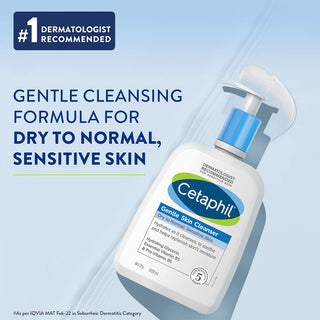 Cetaphil ,Gentle Skin Cleanser for Dry, Normal Sensitive Skin 1L