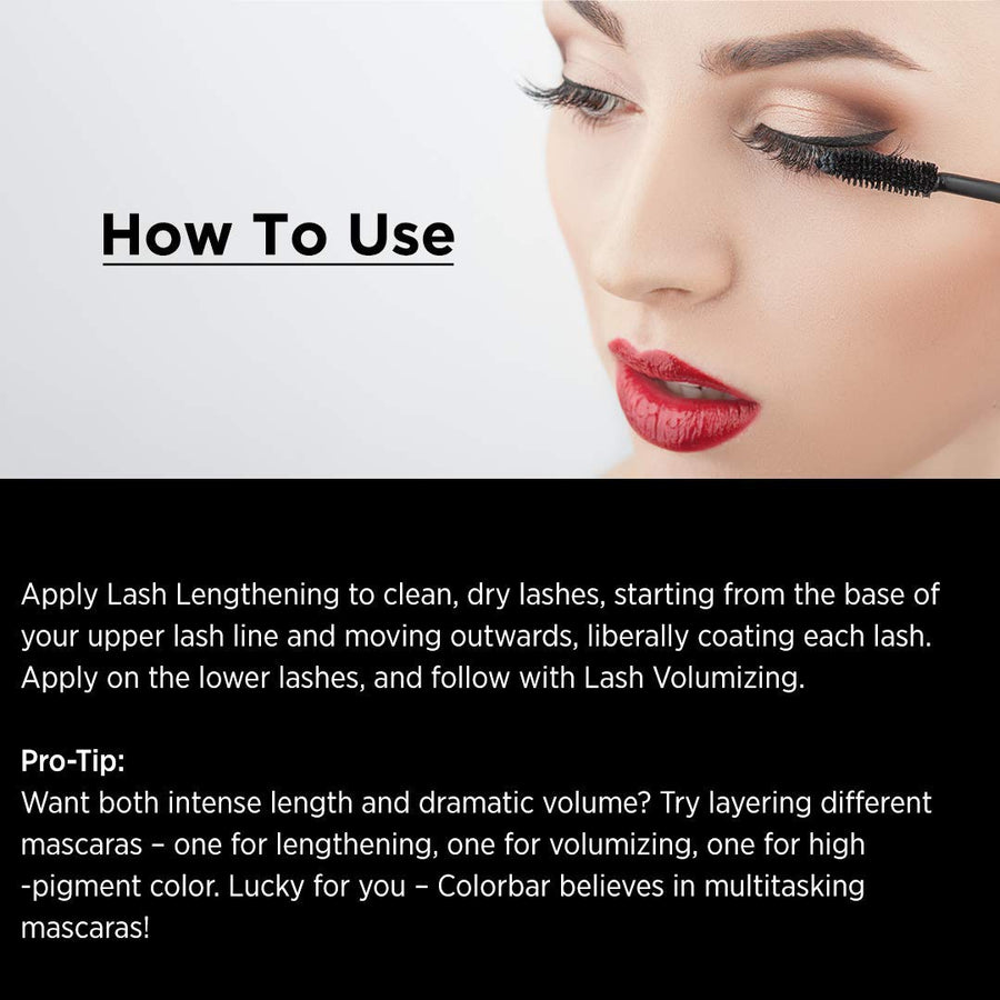 Colorbar Duo Mascara, Carbon Black, 4ml