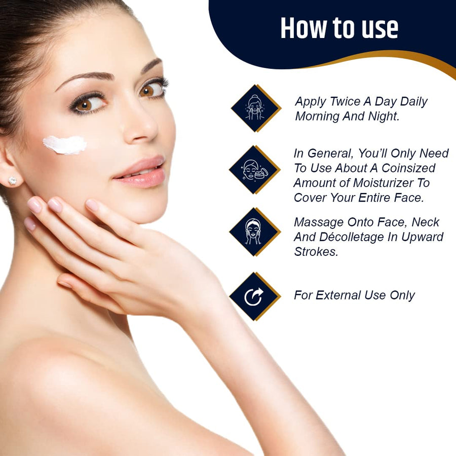 Oceglow Anti Ageing Water Cream For Women with Algae Extract