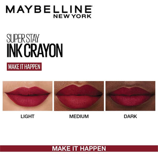 Maybelline New York Lipstick, Matte Finish Super Stay Crayon Lipstick