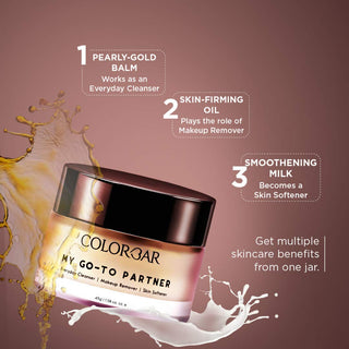 Colorbar My Go-To Partner Everyday Cleanser+ Makeup Remover+ Skin Softene -45 g