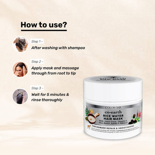 Colorbar Co-Earth Rice Water Hair Mask