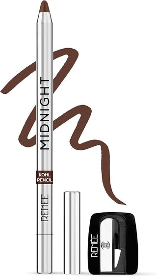 Renee Midnight Kohl Pencil - Smudgeproof and Waterproof Kajal