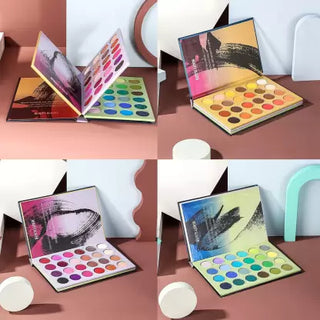 Beauty Glazed Color Book Shades Pressed Powder Eye Shadow Palette