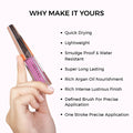 Praush Constant Liner with Argan Oil for Crack Free Look