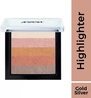 Nykaa Shimmer Glow Goals Highlighter Palette