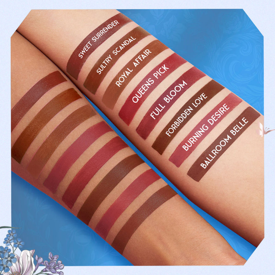 Nykaa Cosmetics X Bridgerton Creamy Matte Longwear Lipstick