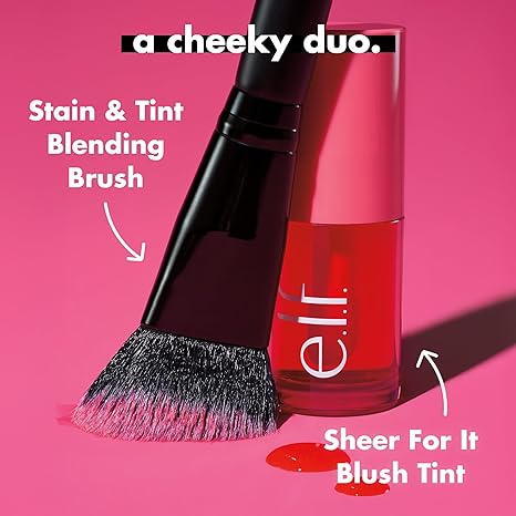 e.l.f. Sheer For It Blush Tint, Multi-Use, Long-Lasting Lip & Cheek