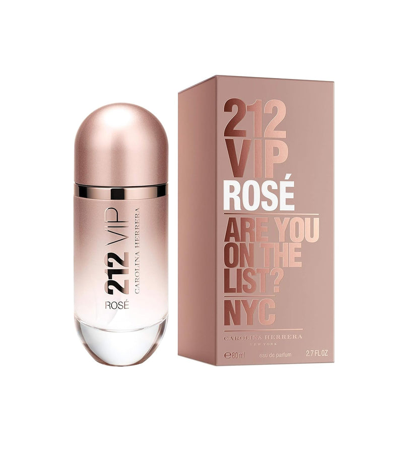 Carolina Herrera 212 Vip Rose Are You On The List? Nyc Perfum EDP 80ml
