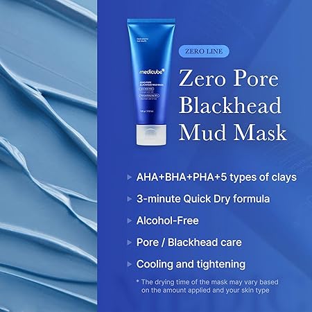 Medicube Zero Pore Blackhead Mud Facial Mask 100 gm