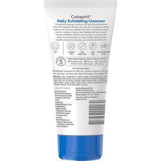 Cetaphil Face Wash Daily Exfoliating Cleanser For All Skin Types 178ML