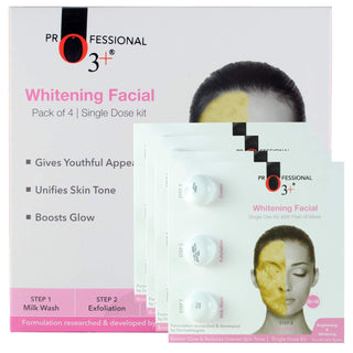 O3+ Whitening Facial Kit Includes Milk Wash