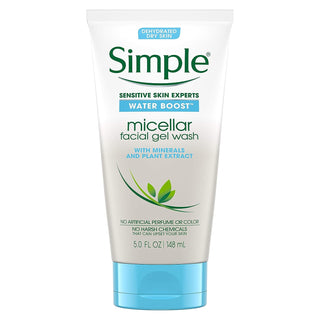 Simple Water Boost Micellar Facial Gel Wash Sensitive Skin 5