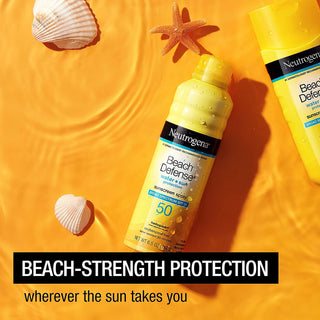 Neutrogena Beach Defense Sunscreen Spray Spf50