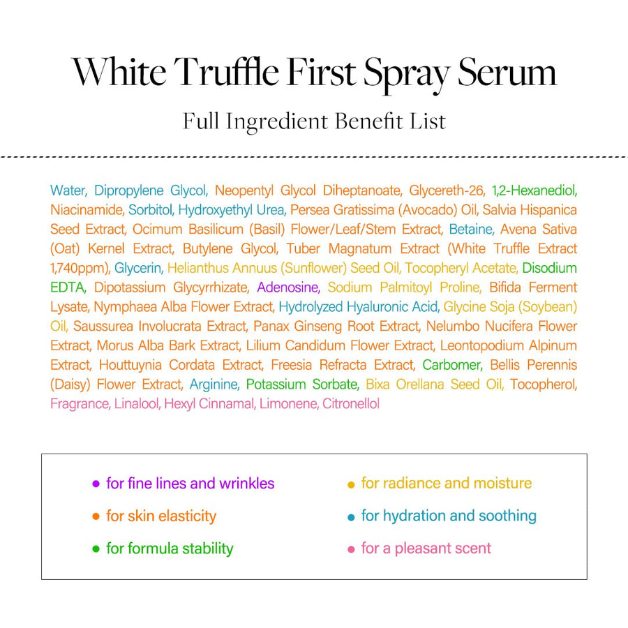 d'Alba Italian White Truffle First Spray Serum 100ml