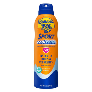 Banana Boat Sport Cool Zone Sunscreen Spray DFP 50