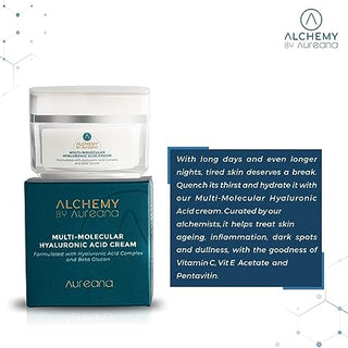 Alchemy By Aureana Multi-Molecular Hyaluronic Acid+ Cream