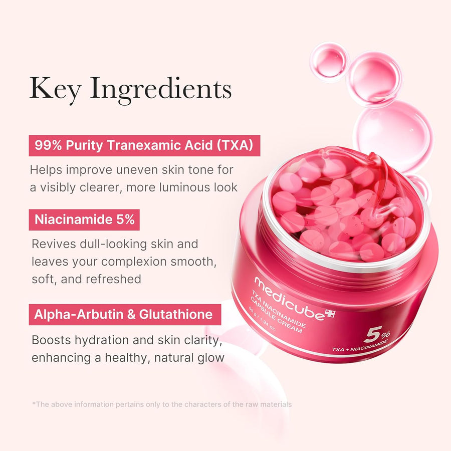 Medicube TXA+Niacinamide Capsule Cream 55 gm