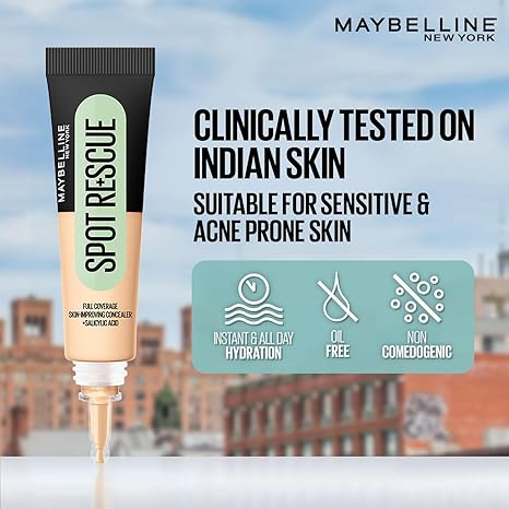 Maybelline New York Fit Me Spot Rescue Full Coverage Concealer
