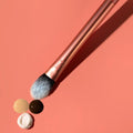 Real Techniques Brightening Concealer Makeup Brush + Eye Cream, Pink -RT01977