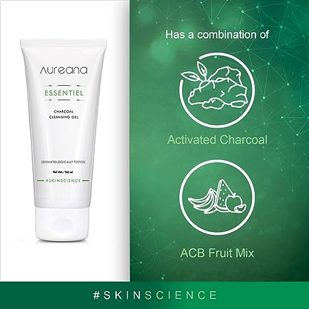 Auric By Aureana Essential Charcoal Cleansing Gel