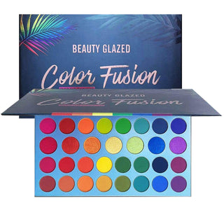 Beauty Glazed High Pigmented Makeup Palette Easy to Blend Color Fusion 39 Shades