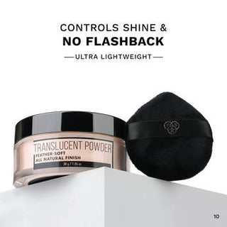PAC Translucent Powder Controls Shine Prevents Flashbacks Lightweight - (30 g)