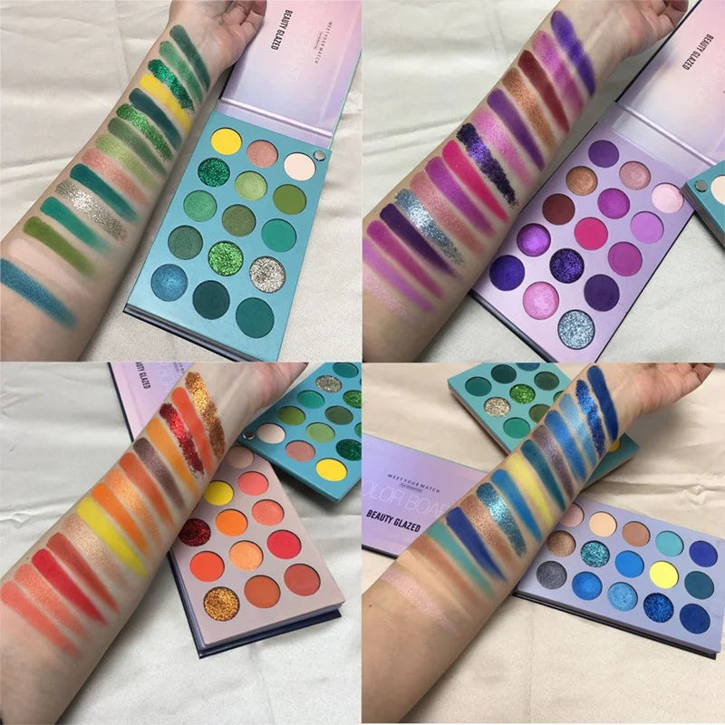 Beauty Glazed Color board palette